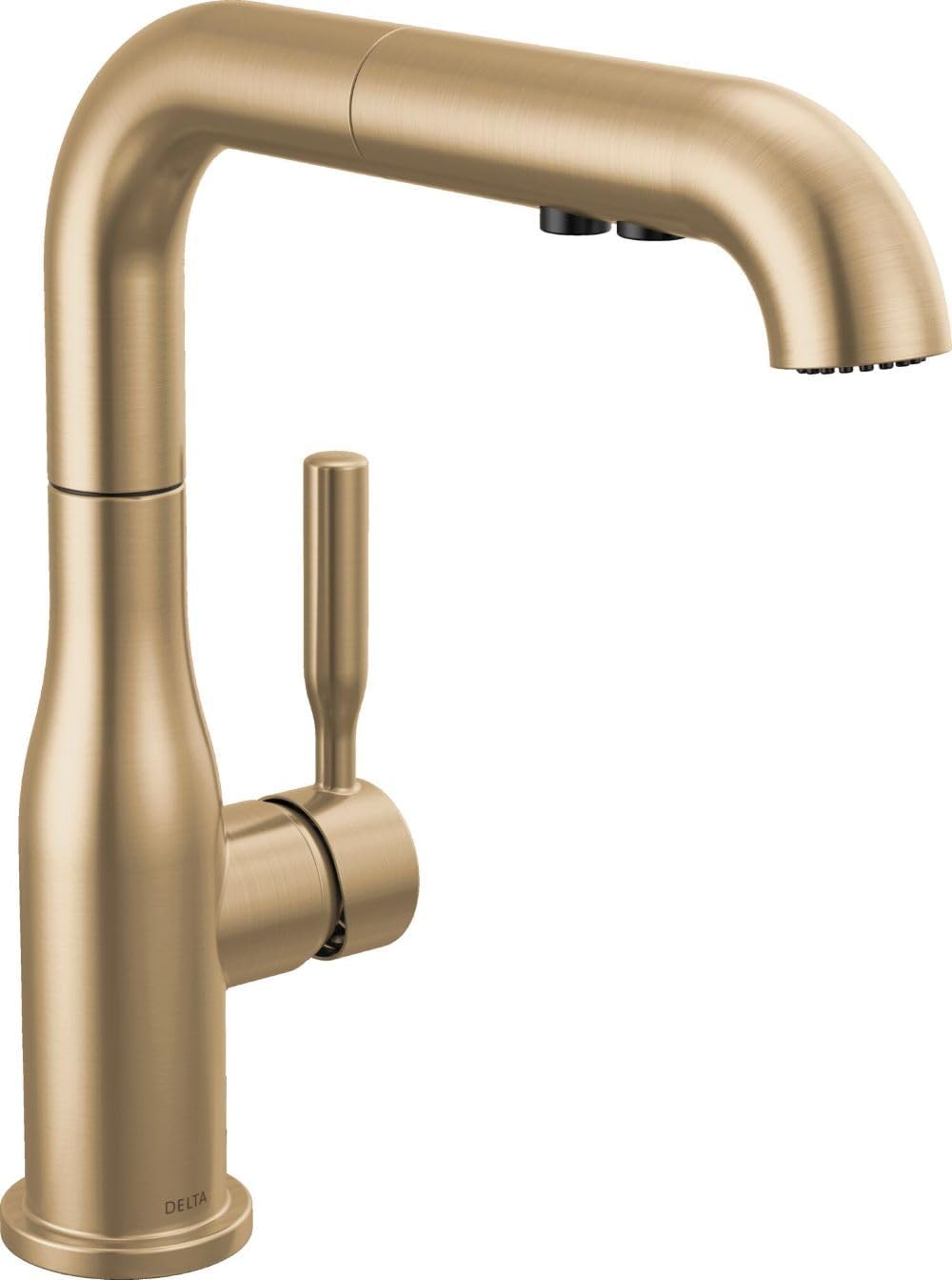 Faucet Almari Pull-Out Kitchen Faucet, Gold Kitchen Faucets with Pull-Out Sprayer