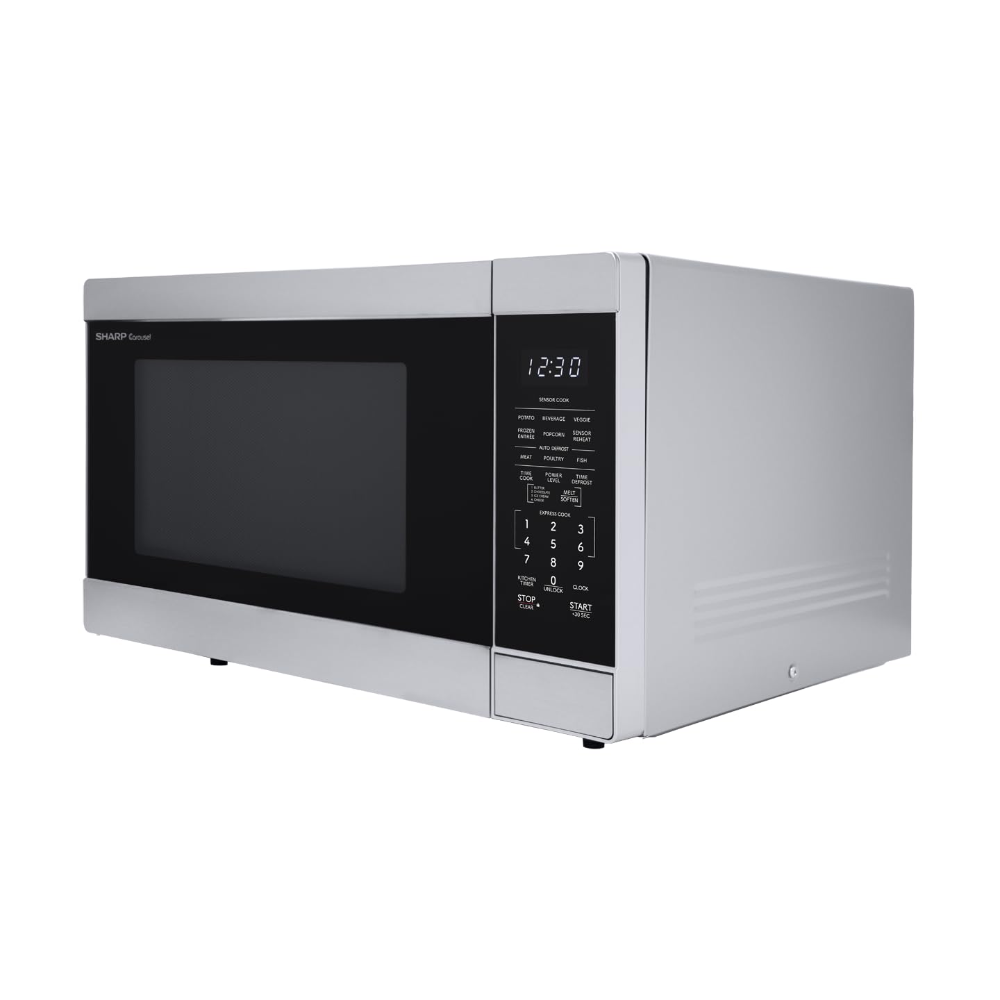 Microwave Oven with Removable 13.6" Carousel Turntable