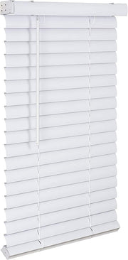Lotus & Windoware Cordless, 2 Inch Vinyl Plus Blind 35" Wide x 84" Long, White