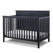 Contemporary 4-in-1 Convertible Crib in Midnight