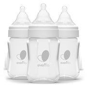 Wide Neck Glass Bottles, 6oz 3 Pack