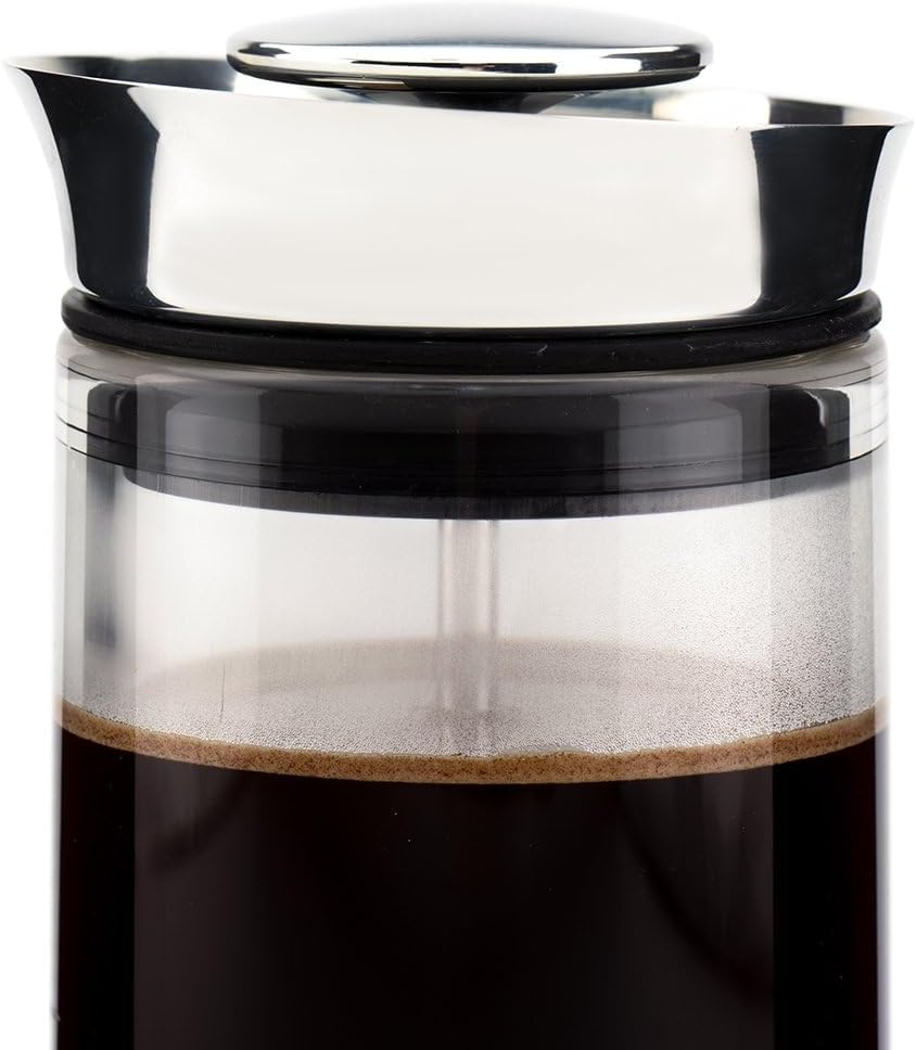 French Press Coffee Maker | The Soul of Espresso in the Body of a Single Serve French Press