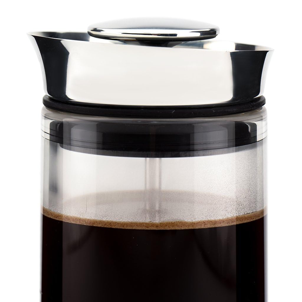 French Press Coffee Maker | The Soul of Espresso in the Body of a Single Serve French Press