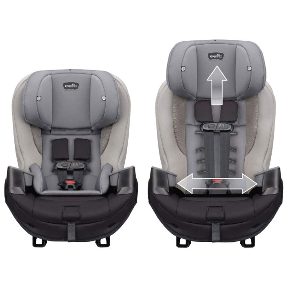 Stratos Convertible Car Seat, Silver Ice