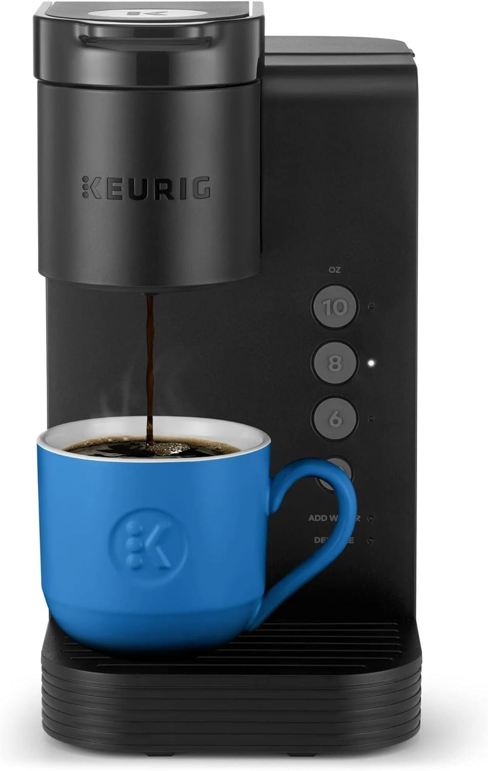 K-Express Essentials Single Serve K-Cup Pod Coffee Maker, Black