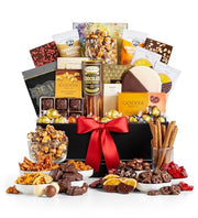 Manhattan Gift Basket Featuring LINDOR Truffles, Artisan Chocolates, Hand-Decorated