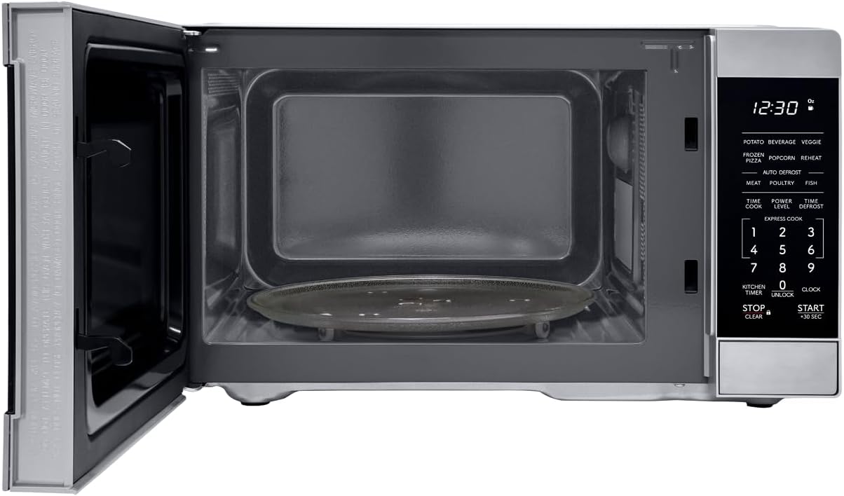 Countertop Microwave Oven with Removable 10.6" Carousel Turntable