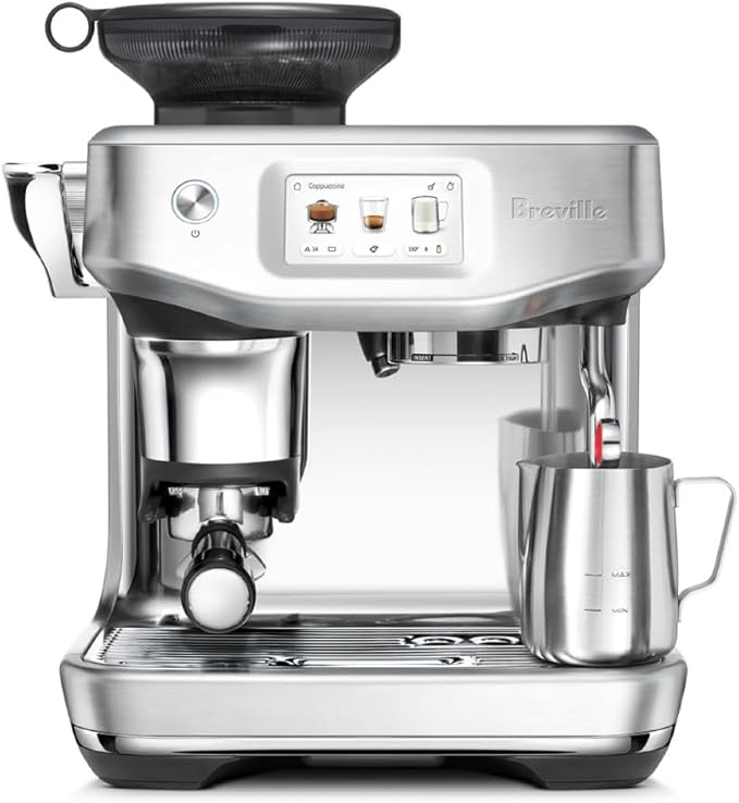 Barista Touch Impress Espresso Machine BES881OLT, Olive Tapenade