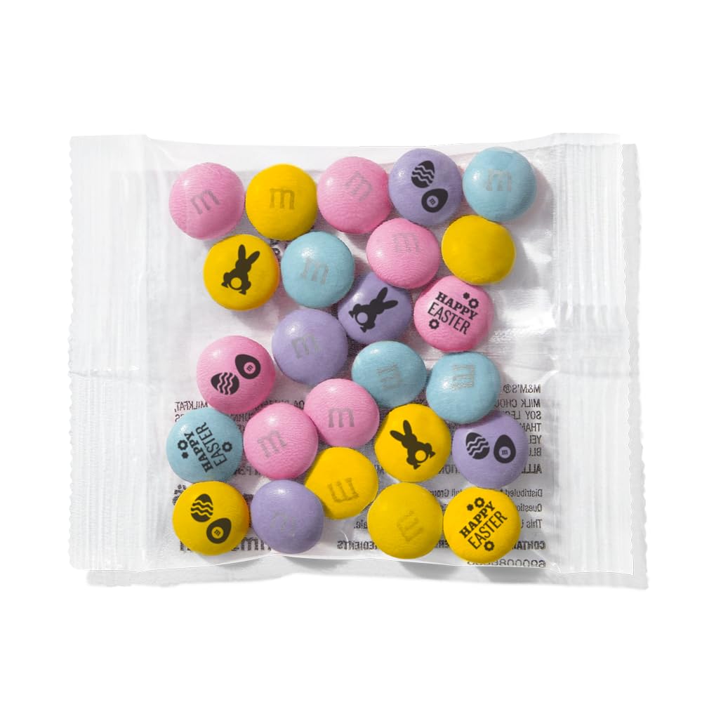Milk Chocolate Easter Party Favors (30 Pack), Printed M&M'S With Fun Easter Themed Icons