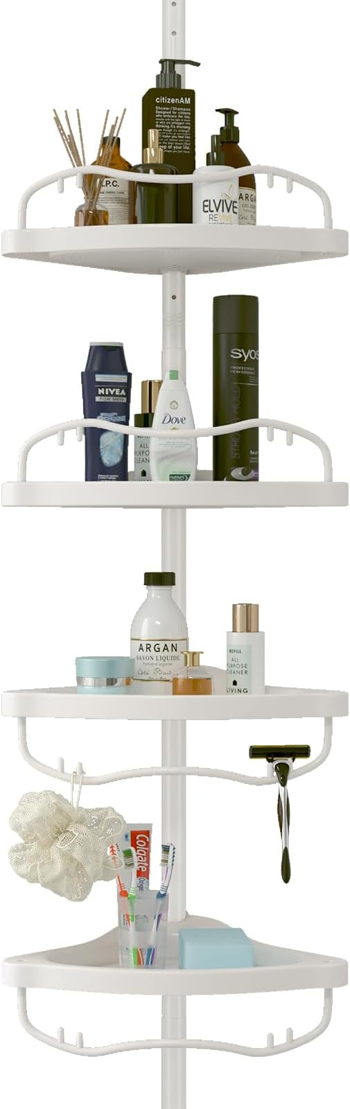 Shower Organizer Caddy, 39-125 Inch Home Decor Organization And Storage Bathroom