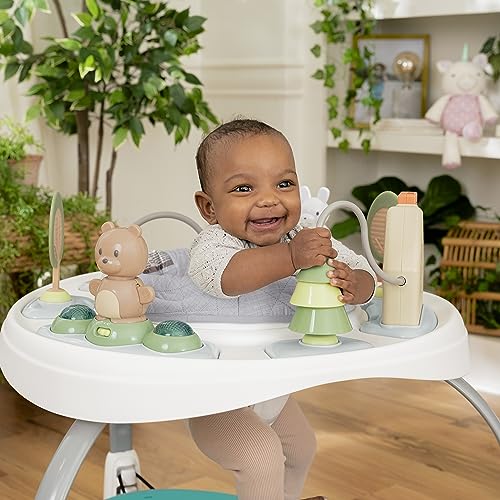 Spring & Sprout 2-in-1 Baby Activity Center Jumper and Table with Infant Toys