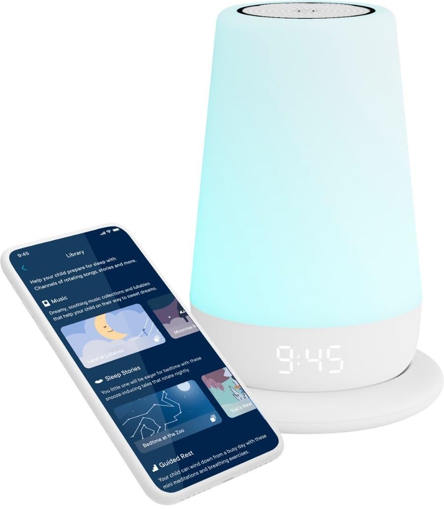 Kids Sound Machine | 2nd Gen | Child’s Night Light, Alarm Clock,