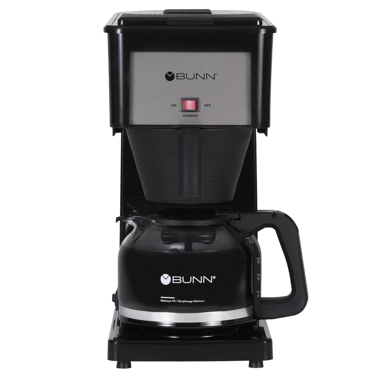 GRB Velocity Brew 10-Cup Home Coffee Brewer, Black