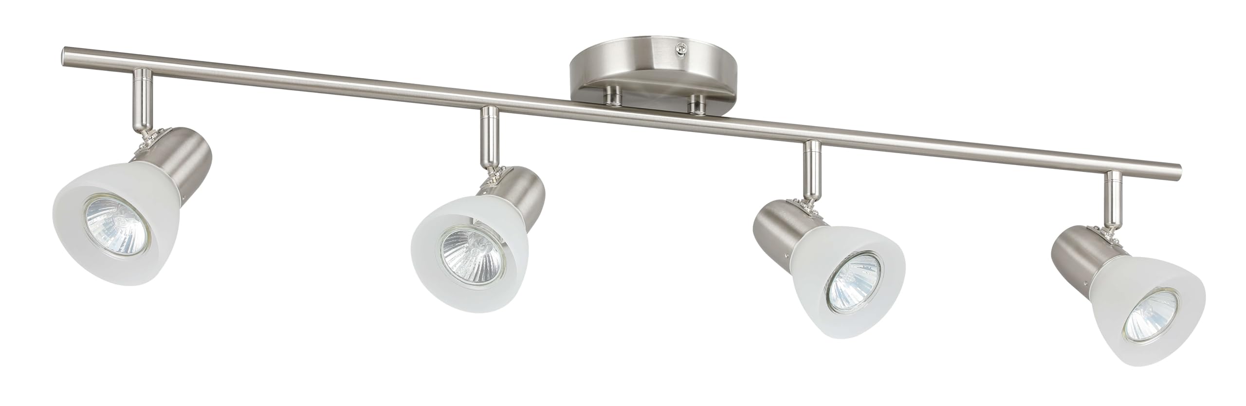 Track Light, Modern Fixed Rail Lighting with Glass