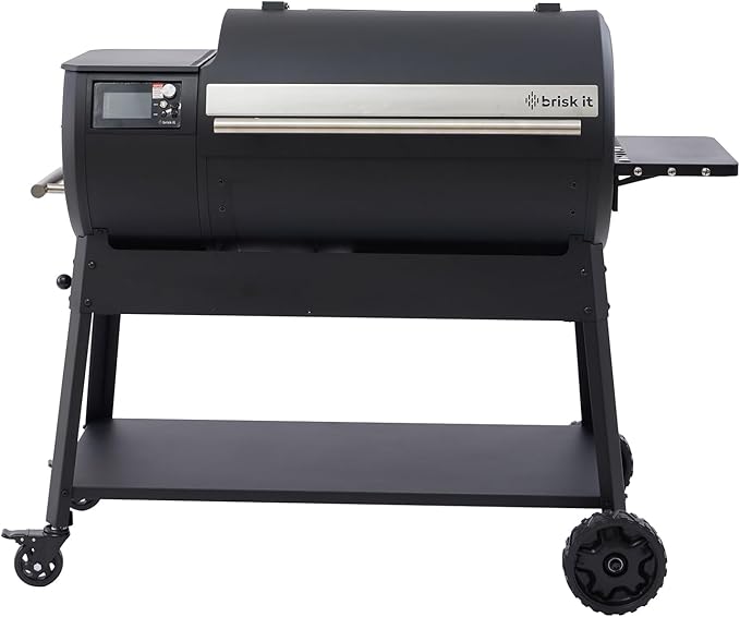 580 Electric Wood Pellet Smoker Grill – A.I. Smart BBQ Grill with WiFi, 7-in-1 Outdoor