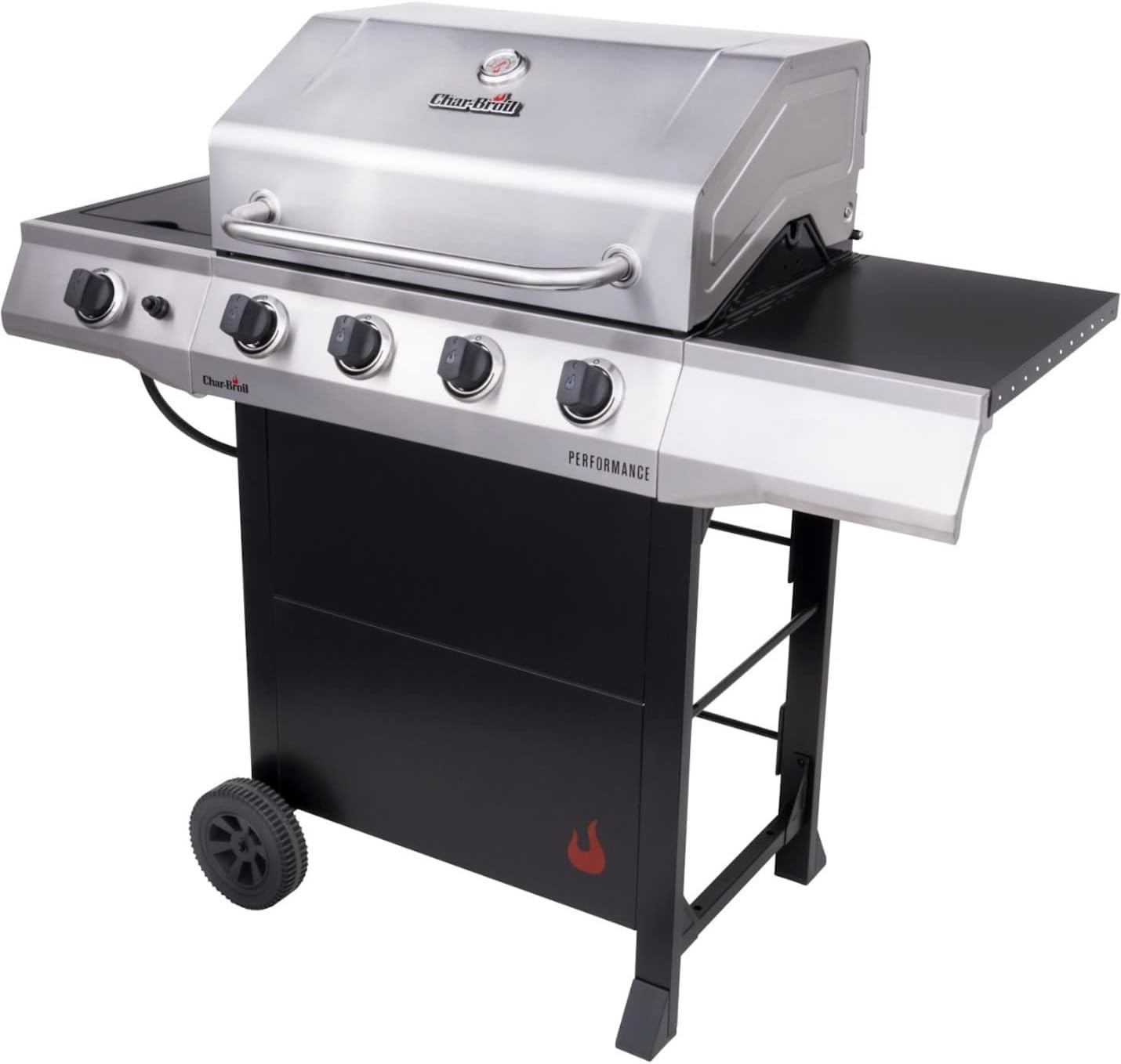 Performance 4-Burner Cart-Style Propane Gas Grill