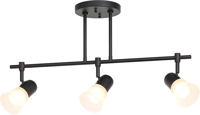 Kitchen Track Light, 3 Light Track Lighting Modern Hanging Kitchen Island Ceiling