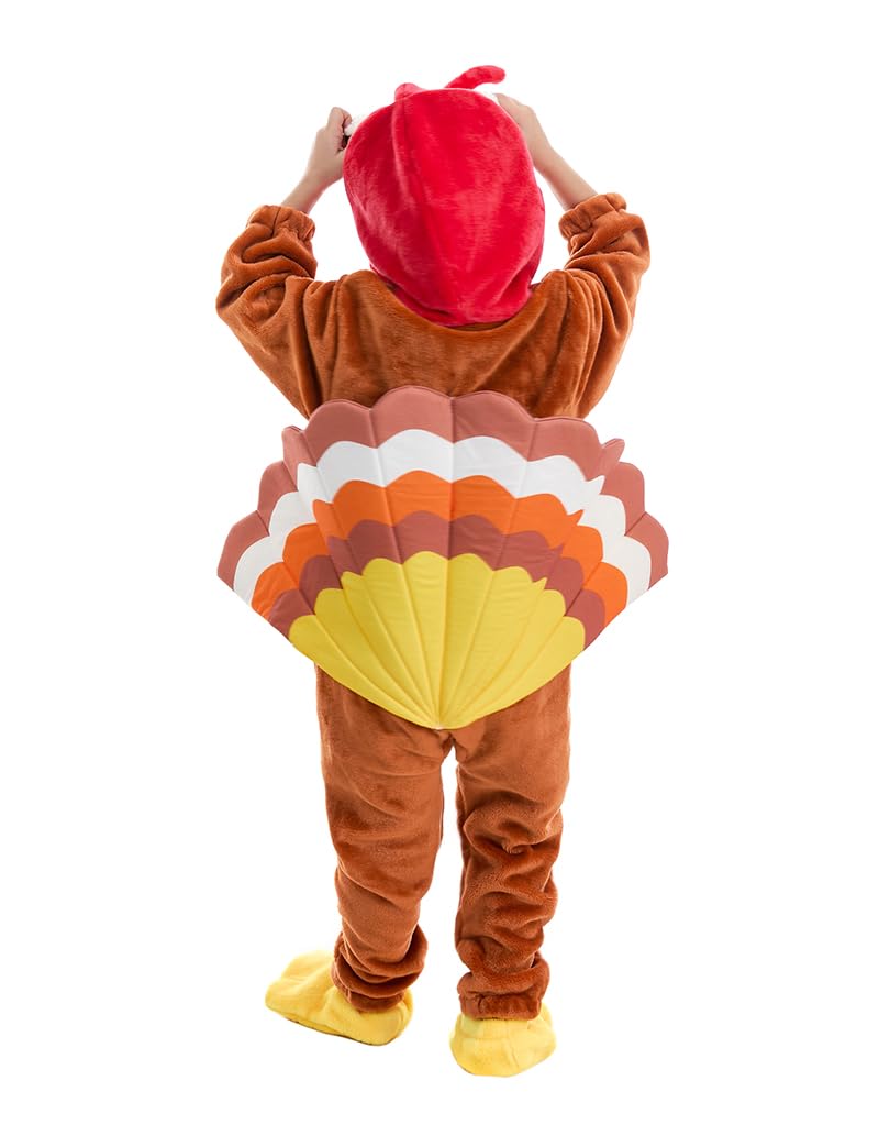 Baby Turkey Costume - Infant Thanksgiving Costume for Toddler & Newborn 12-18Months