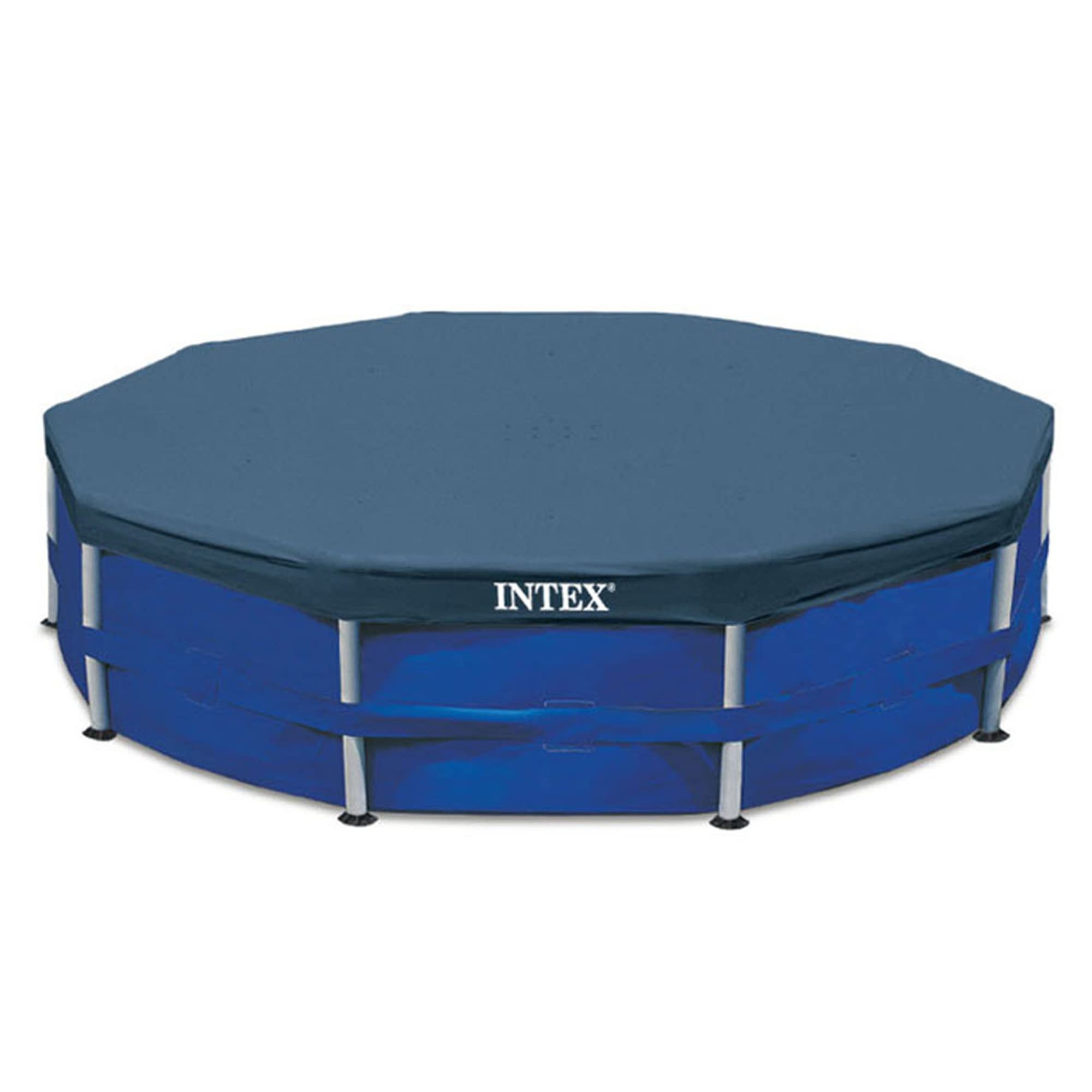 10ft x 30in Round Above Ground Outdoor Swimming Pool Set with 330 GPH Filte