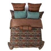 by HiEnd Accents Rio Grande 7 Piece Duvet Cover Set, Super King