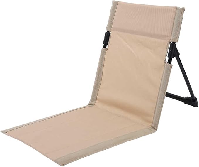 Floor Chair with Back Support,Lightweight Outdoor Relaxing Chair Comfy Reading,Equipped