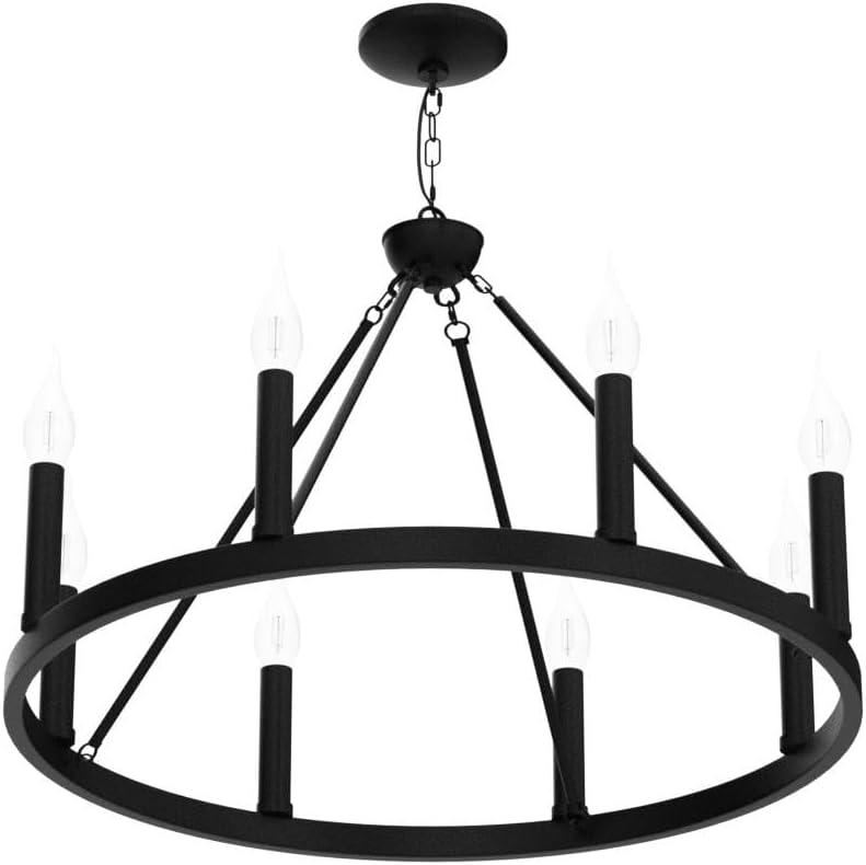 Wagon Wheel Chandelier