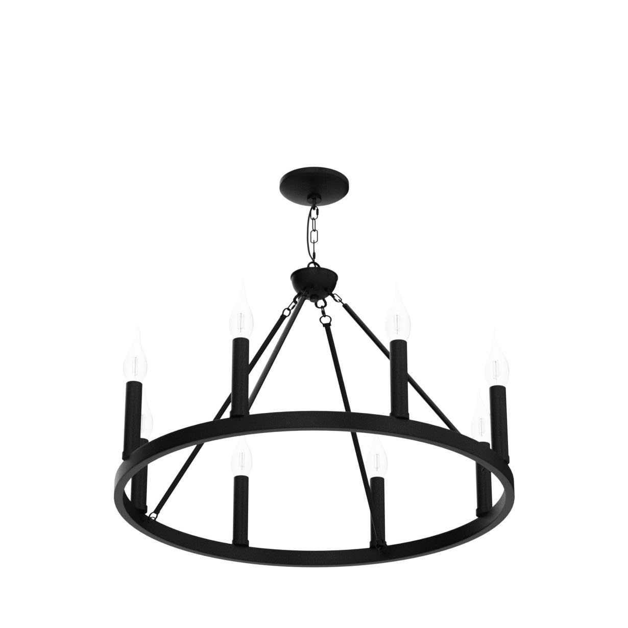 Wagon Wheel Chandelier