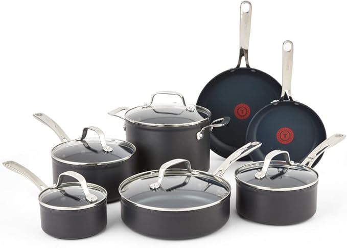 Experience Nonstick Cookware Set 12 Piece, Induction, Oven Broiler Safe 350F