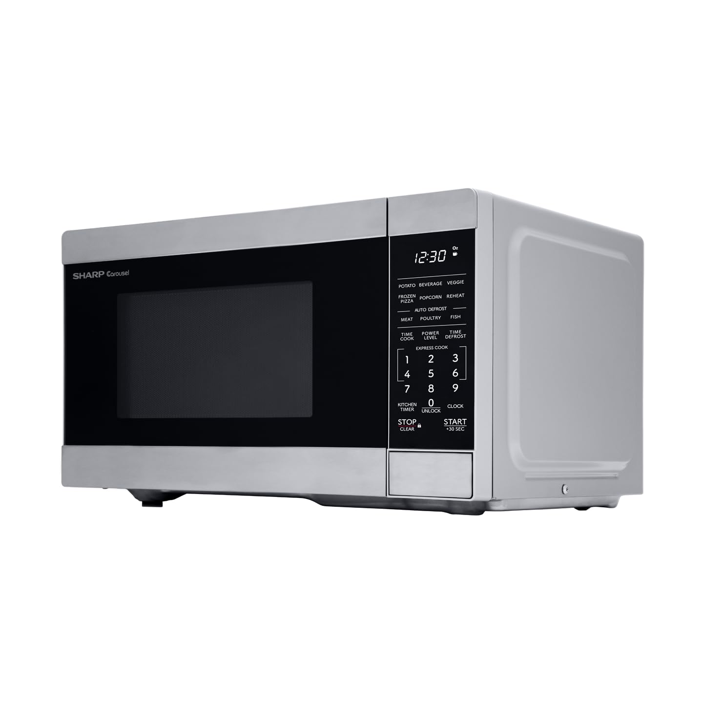 Countertop Microwave Oven with Removable 10.6" Carousel Turntable