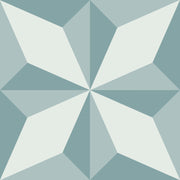 Topaz Peel & Stick Floor Tiles, Blue
