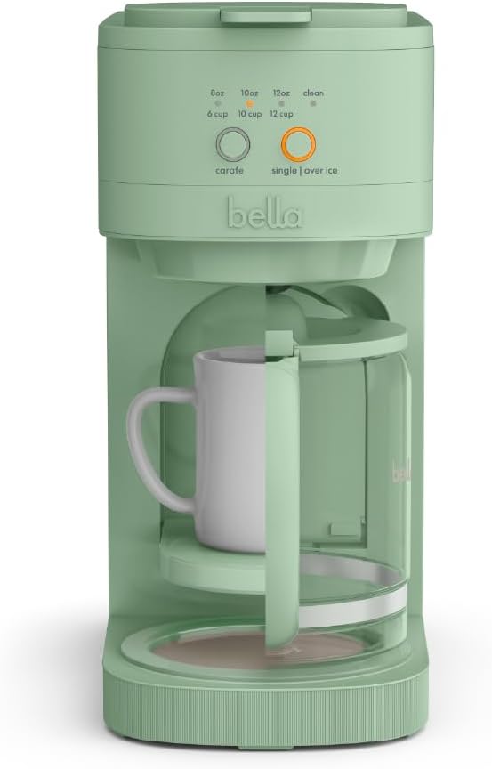 VersaBrew 2-in1 Coffee Maker, Fits-anywhere Kitchenware, Brew 3 Sizes Carafes