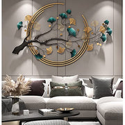 Large Metal Wall Decor 3D Wall Art Decor Modern Metal Wall Sculptures