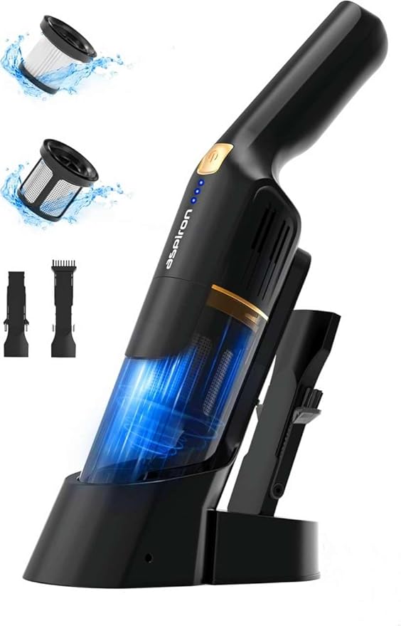 Handheld Vacuum, 15KPA Powerful Car Vacuum, Rechargeable