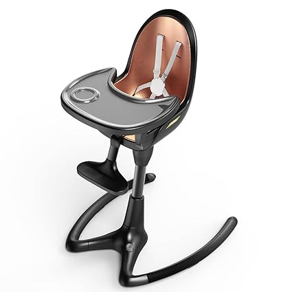 New Baby High Chair, Adjustable Seat Height&Angle Eating Chair with Foot Rest