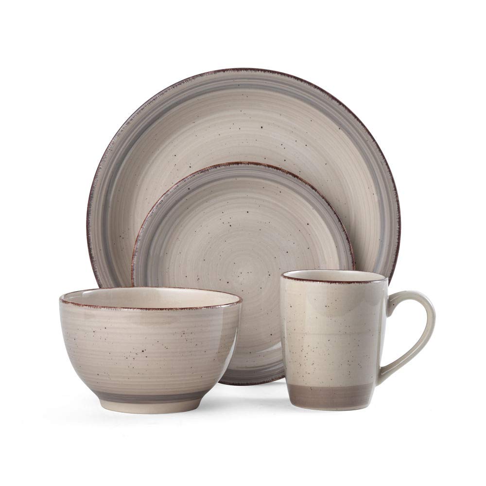 Sadie (Pack of 16) Dinnerware Set, Cream