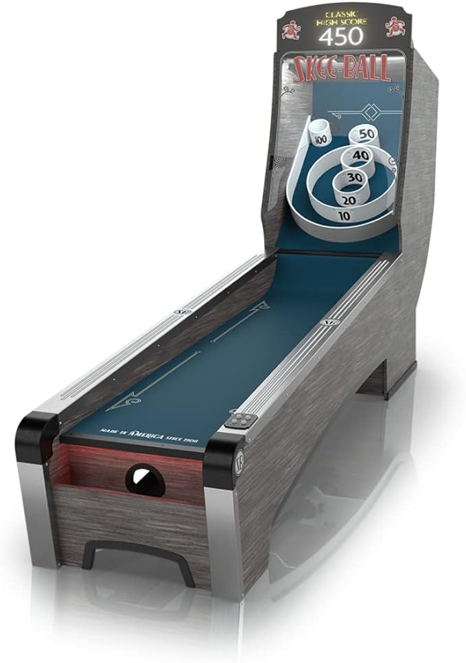 Arcade Table Machine Game for Home Basement Recreation Room - Premium Nostalgic