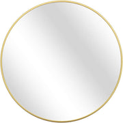 Wall Mirror 48 inch Round Wall Mirror for Entryways, Washrooms, Living Rooms,Gold