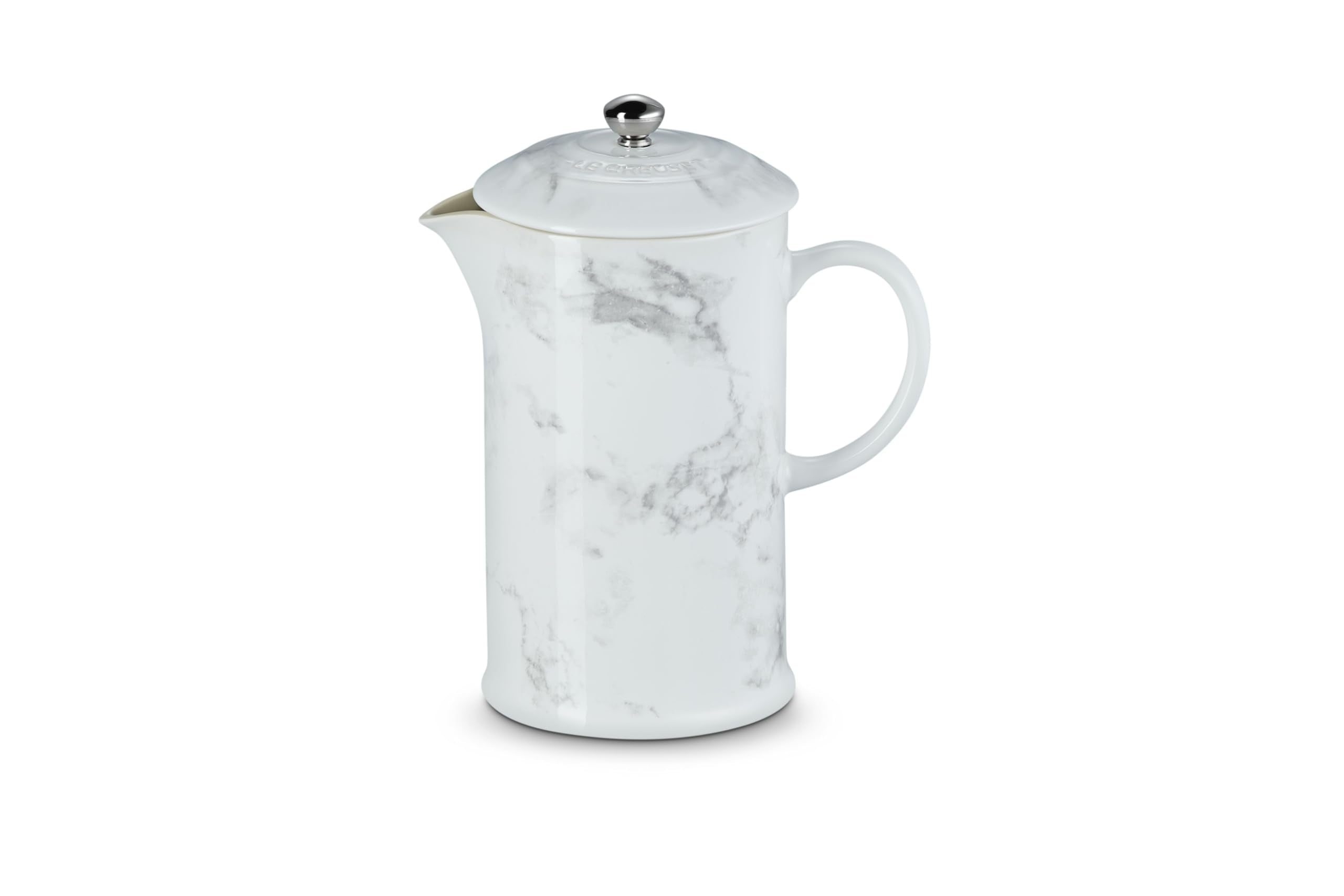 Stoneware 34 oz, Marble Collection French Press