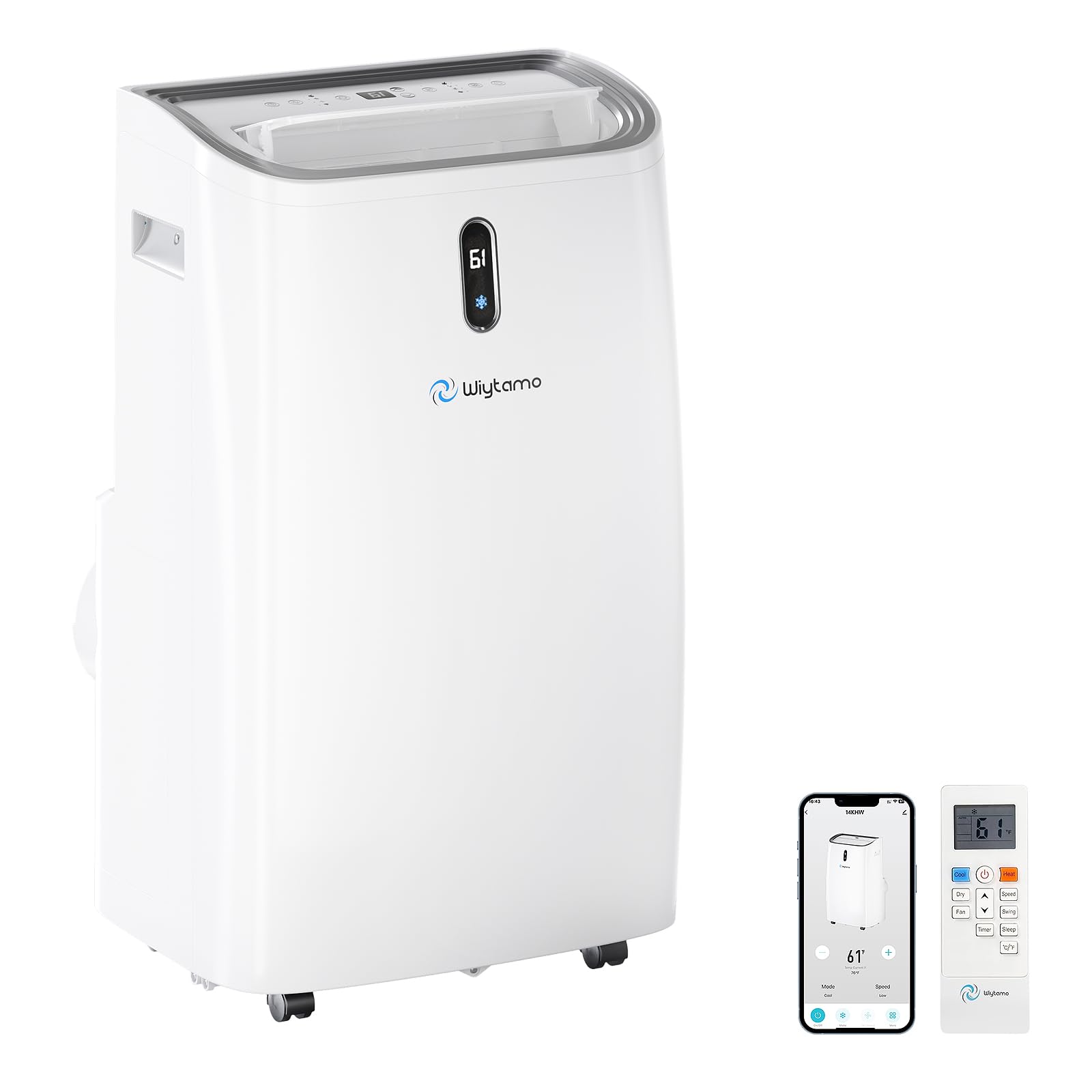 14,000 BTU Portable Air Conditioners Cool Up to 700 Sq.Ft