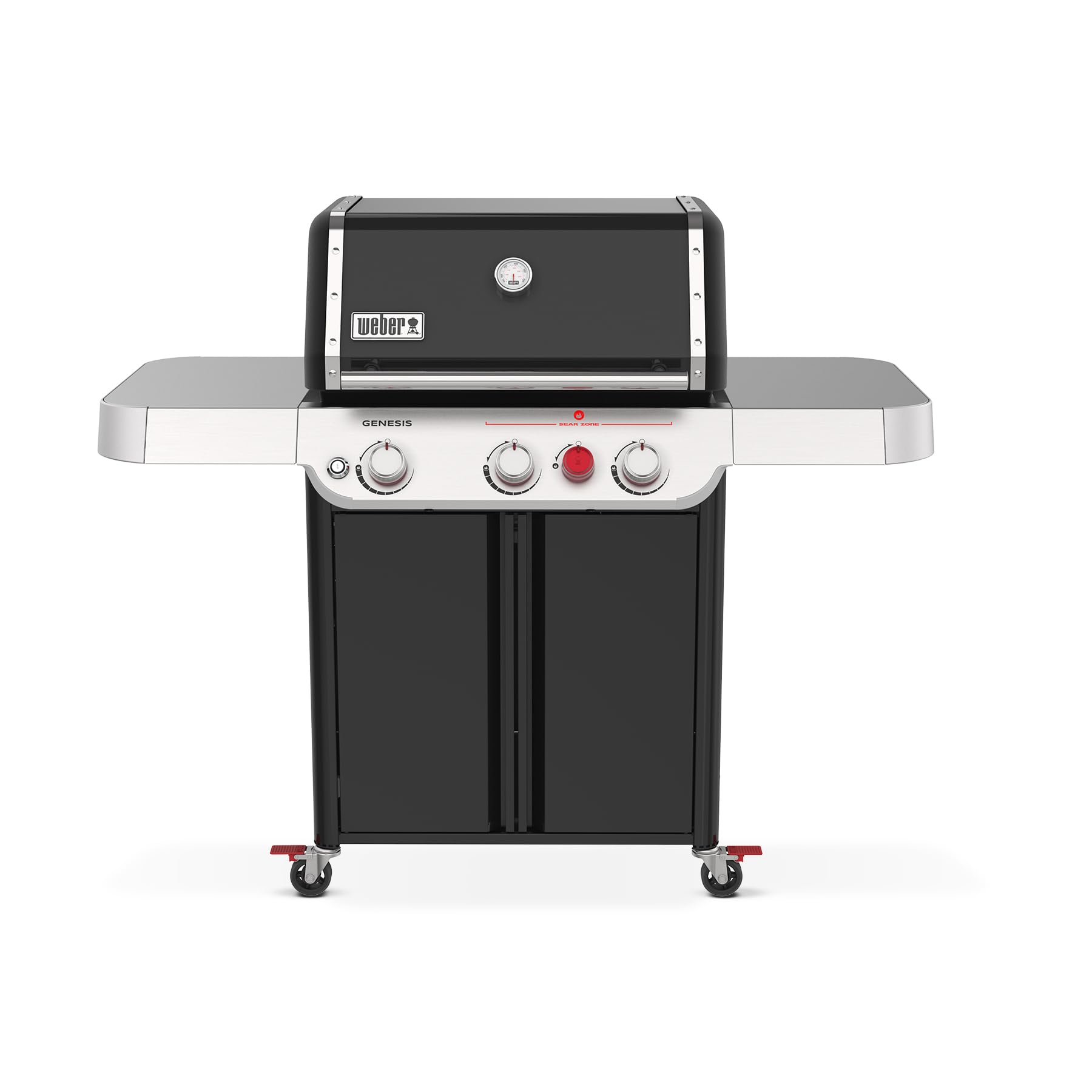 Genesis E-325 Liquid Propane Gas Grill for Outdoor Cooking, 3 Burners, Black
