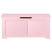Storage Chest, 39 inches Chest Box Organizer with 2 Safety Hinges