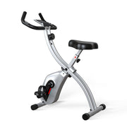 Folding Exercise Bike, Foldable Stationary Bikes For Home Workout Upright Indoor
