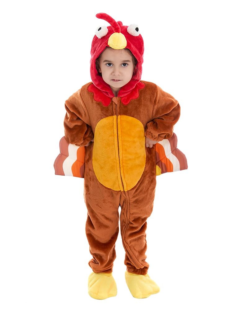 Baby Turkey Costume - Infant Thanksgiving Costume for Toddler & Newborn 12-18Months