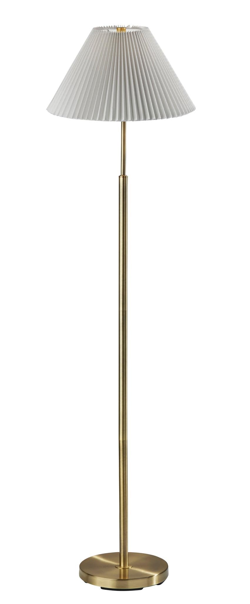 Jeremy Floor Lamp- Antique Brass