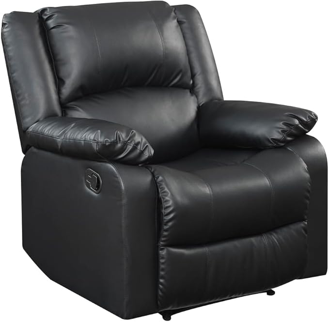 Warren Manual Recliner Microfiber Beige,living room