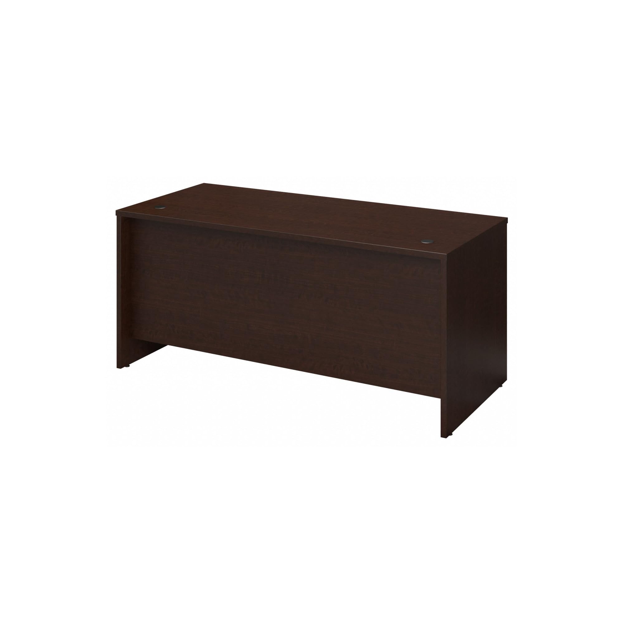 Furniture Series C 66W Office Desk in Mocha Cherry, Large Computer Table