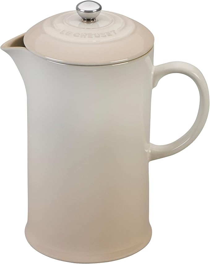 Stoneware 34 oz, Marble Collection French Press