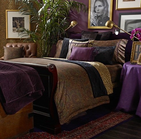 New Bohemian King Bedskirt - Paisely