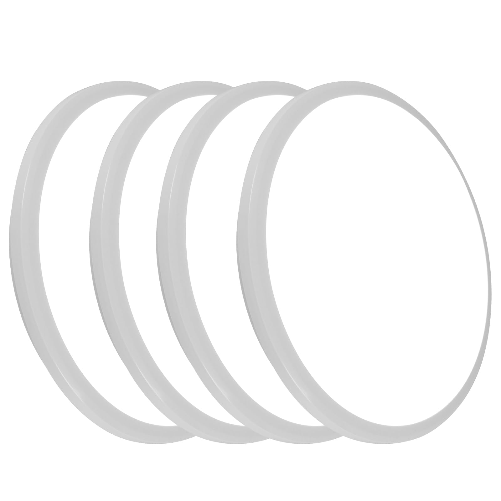 DELIPOP 4 Pack 12 Inch Ceiling Light, IP54 Waterproof 24W Surface LED Ceiling Light for Indoor/Outdoor, Round Ceiling Light Fixture for Bathroom, Bedroom, Kitchen, Hallway, Balcony