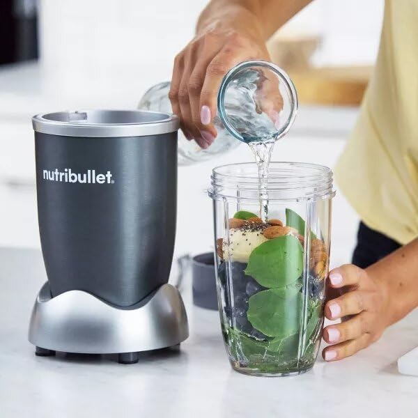 8-Piece High-Speed Blender/Mixer System, Gray